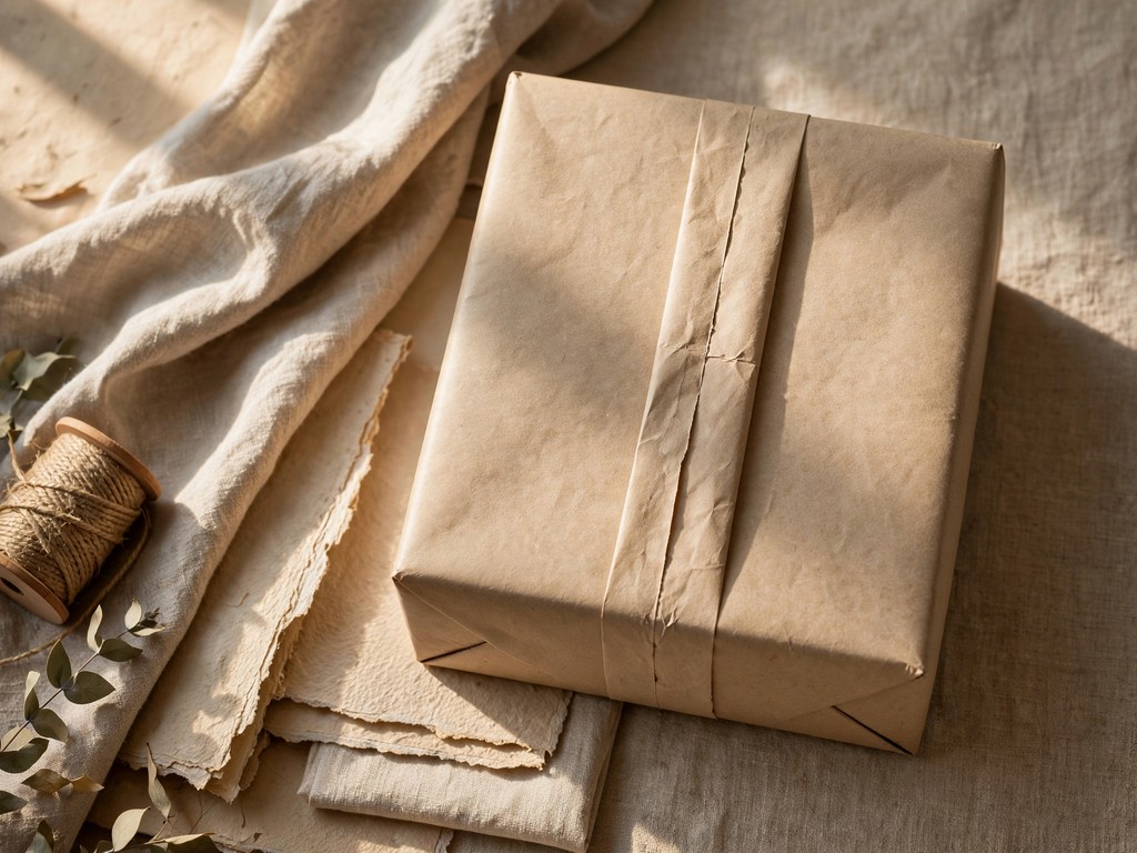 Long folded paper seam